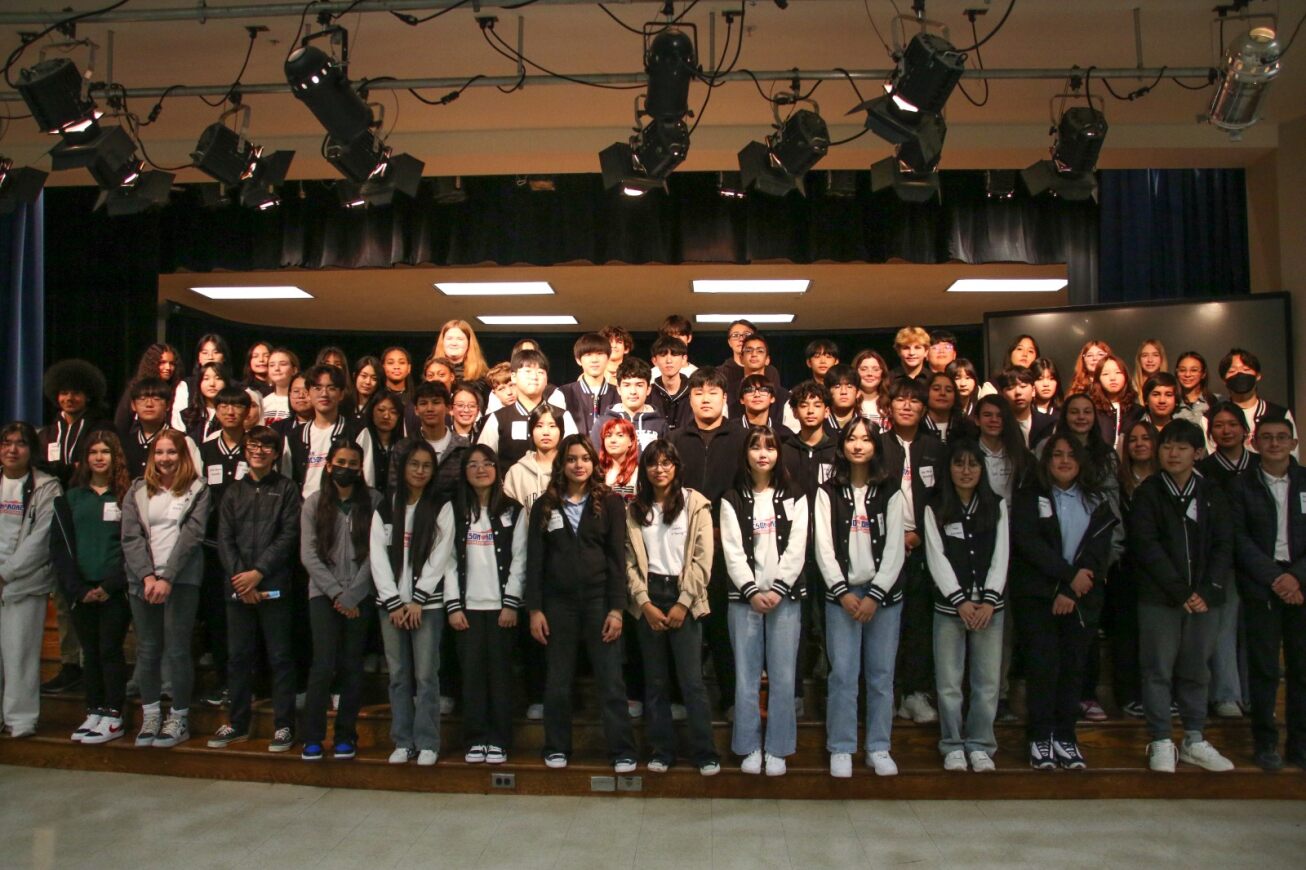 Group photo of TKAP students